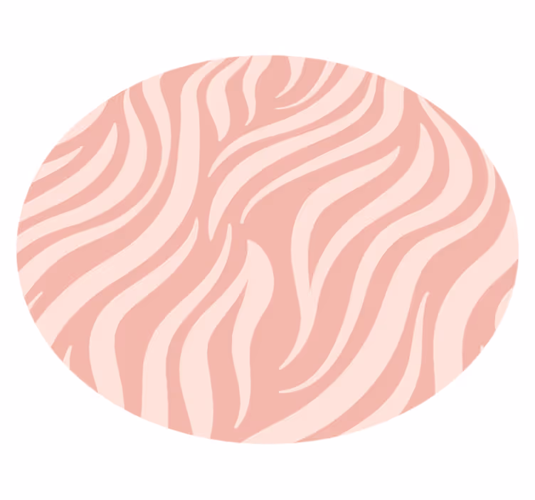 Tapis vinyle motif animal rayures zébrées élégantes - TenStickers