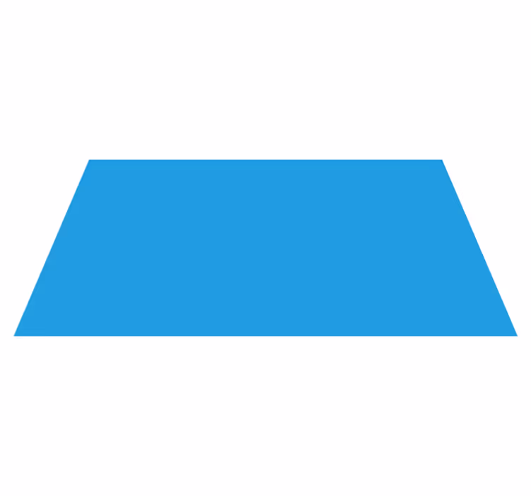 Tapis vinyle moderne Bleu - TenStickers