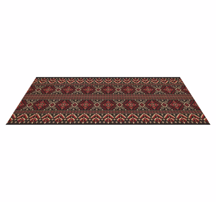 Tapis vinyle ethnique Zareen traditionnel - TenStickers