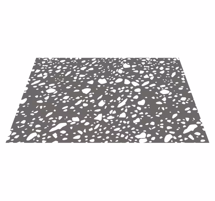 Tapis vinyle salle de bain motif semblable à de la pierre - TenStickers
