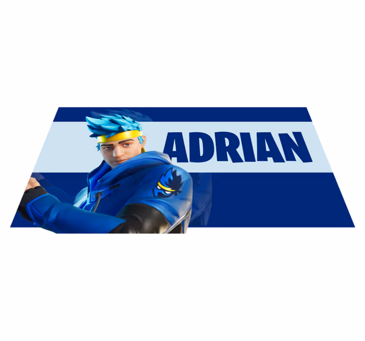 Tapis vinyle personnalisé avec personnage de jeu - TenStickers
