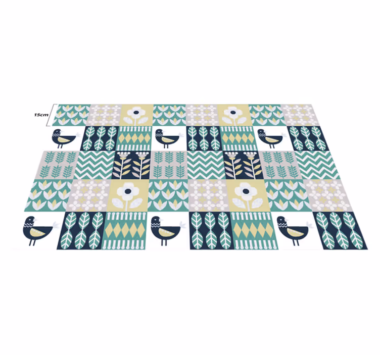 Tapis vinyle cuisine La norvège - TenStickers
