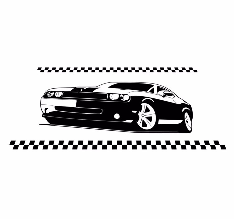 Tapis vinyle ado voitures de sport élégantes - TenStickers