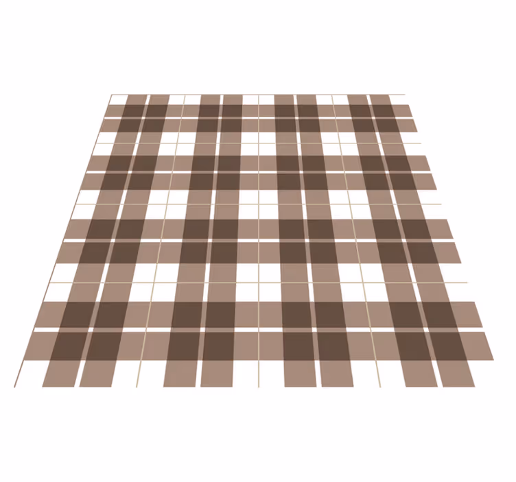 Tapis vinyle carreaux de ciment tons terreux à vérifier - TenStickers