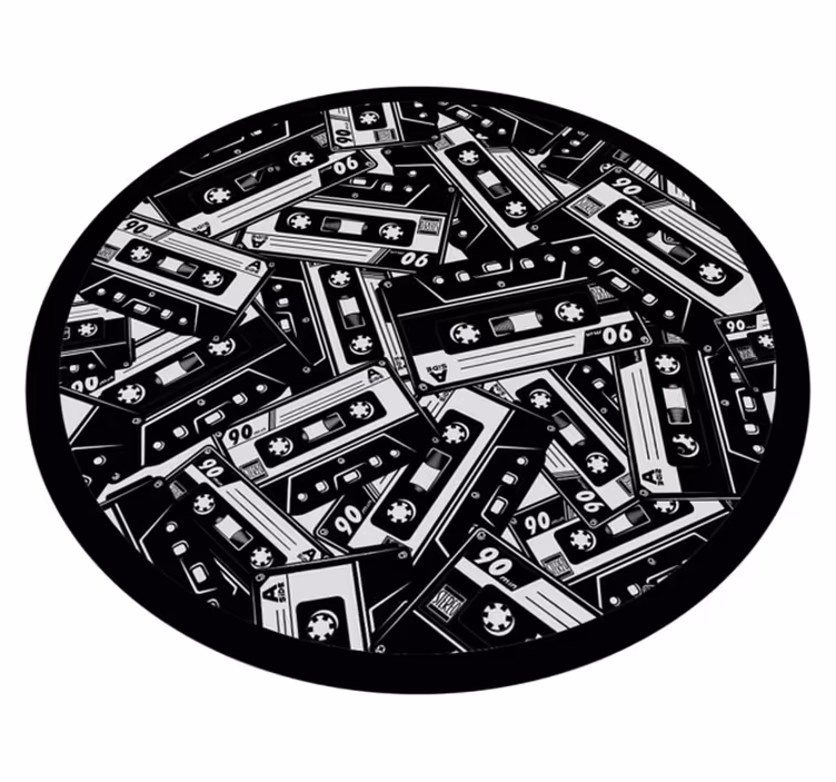 Tapis vinyle autres tapis concept cassette audio - TenStickers