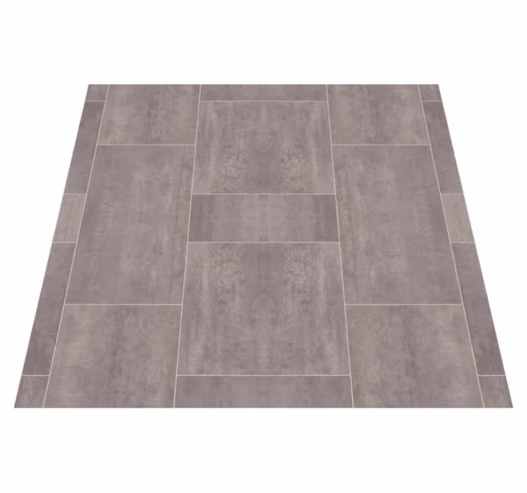 Tapis vinyle pierre carreaux gris texturés - TenStickers