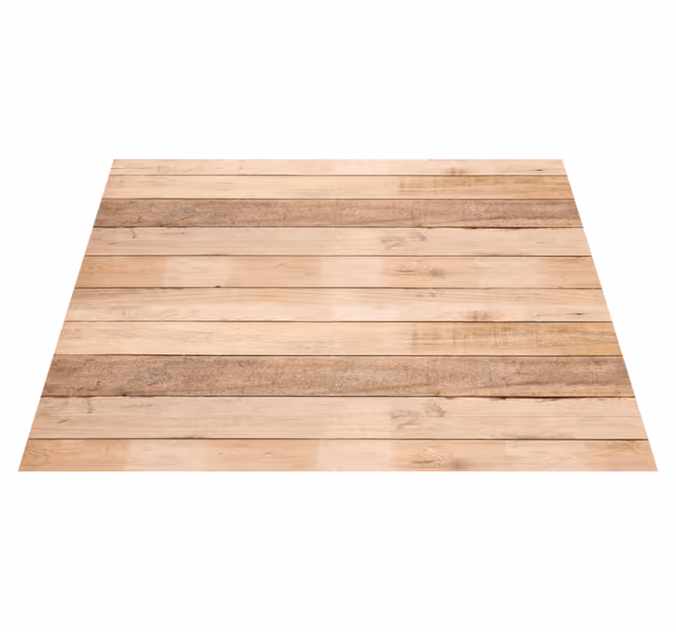 Tapis vinyle extérieur effet boit naturel - TenStickers