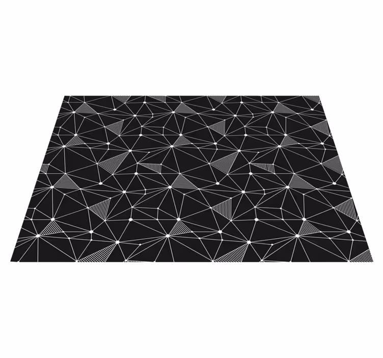 Tapis vinyle moderne motif constellation - TenStickers