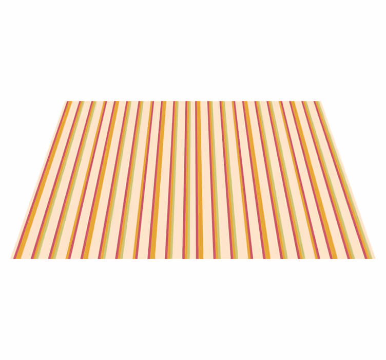 Tapis vinyle rayures élégance multirayée - TenStickers