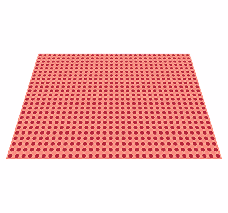 Tapis vinyle autres tapis motif à pois - TenStickers