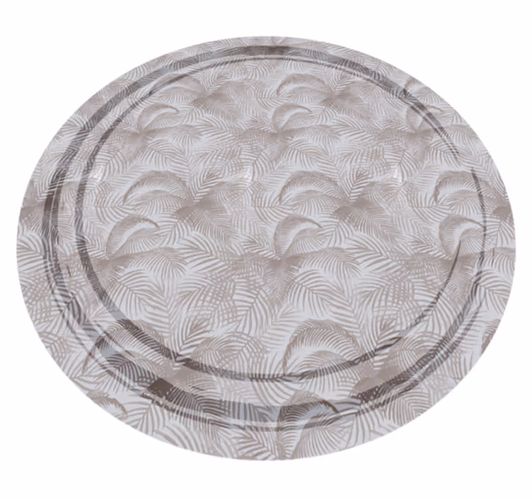 Tapis vinyle plantes superposition botanique - TenStickers