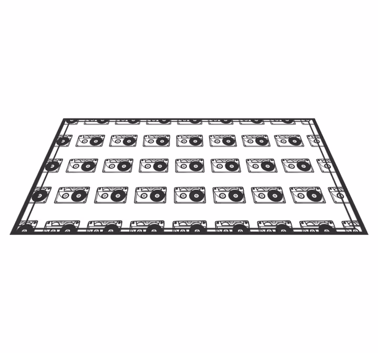 Tapis vinyle autres tapis thème audio rétro - TenStickers