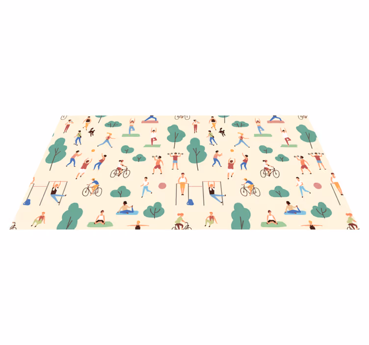 Tapis vinyle autres tapis scènes de jeu actives - TenStickers
