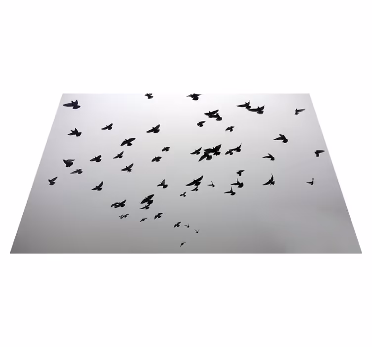 Tapis vinyle autres tapis motif d'oiseaux volants - TenStickers