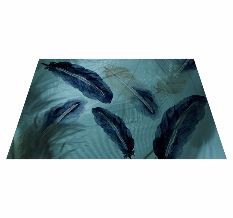 Tapis vinyle nature oasis tropicale verdoyante - TenStickers