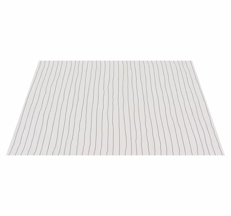 Tapis vinyle rayures monochrome linéaire - TenStickers