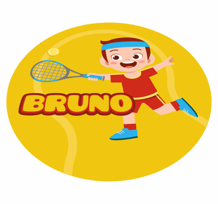 Tapis vinyles personnalisable sport personnalisé - TenStickers