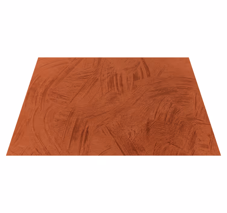 Tapis vinyle effet texturé terre cuite - TenStickers