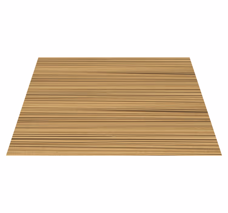 Tapis vinyle motif rayé effet parquet - TenStickers
