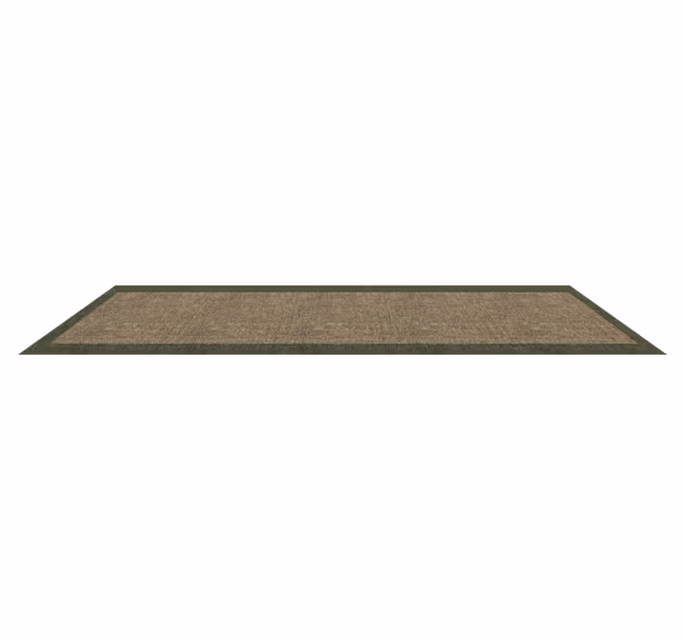 Tapis vinyle couloir moderne conception verte - TenStickers