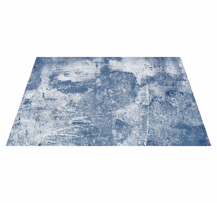 Tapis vinyle pierre effet ciment - TenStickers