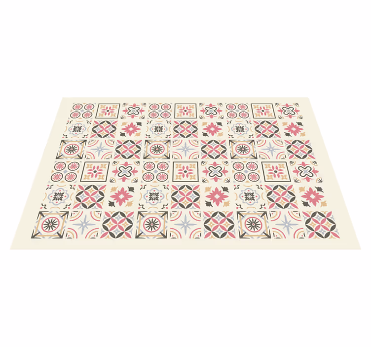 Tapis vinyle carreaux de mosaïques - TenStickers