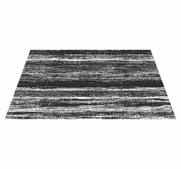 Tapis vinyle salle à manger gris abstrait - TenStickers