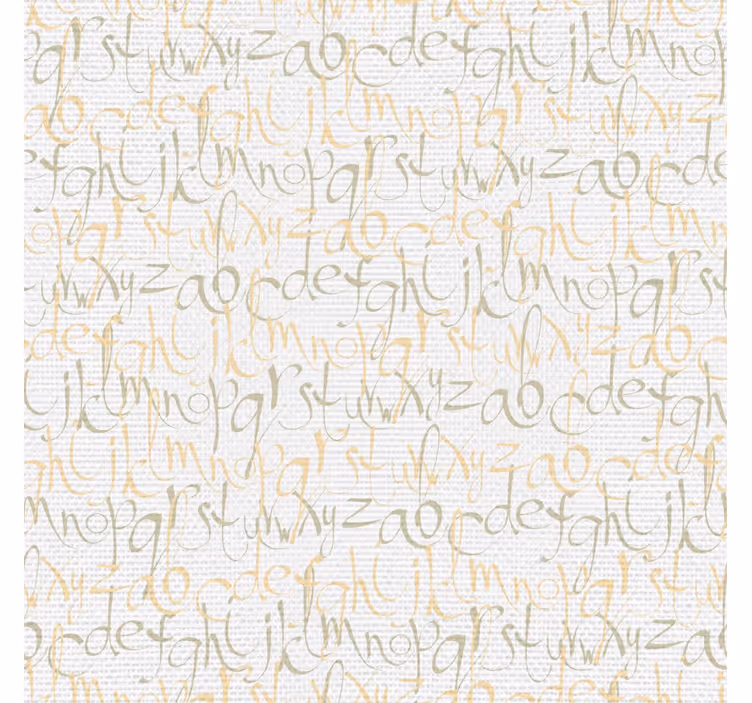 Papier peint texte lettres vintage urbaines - TenStickers