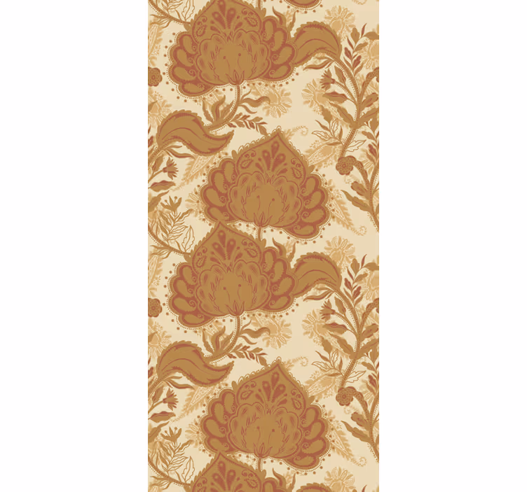 Papier peint fleurs conception inspirée de la nature - TenStickers