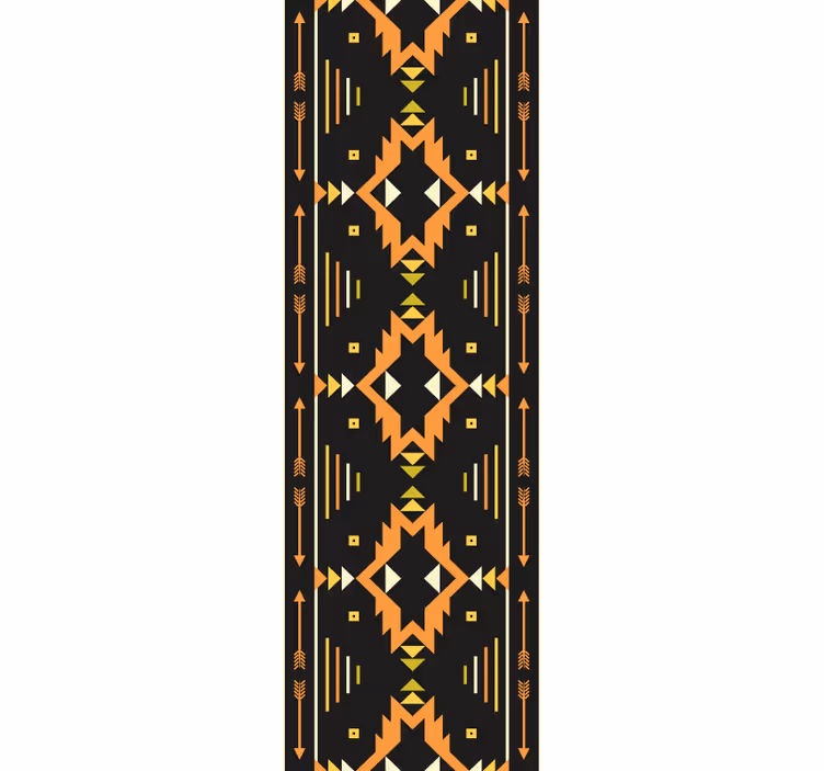 Papier peint géometrique conception de motifs symétriques - TenStickers