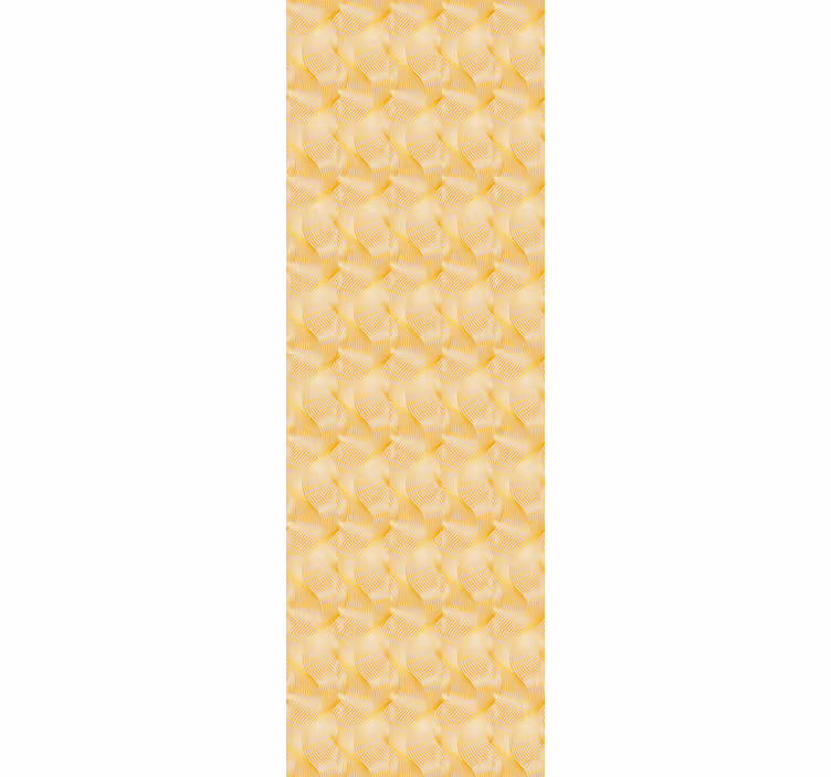 Papier peint motif motif courbé élégant - TenStickers