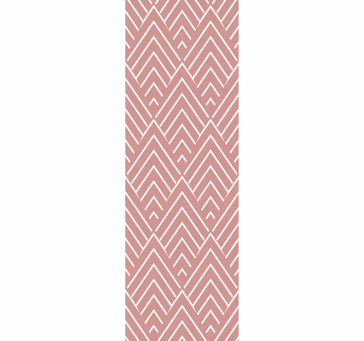 Papier peint géometrique motif à chevrons abstrait - TenStickers