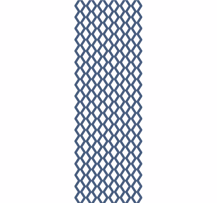 Papier peint géométrique motif losanges - TenStickers