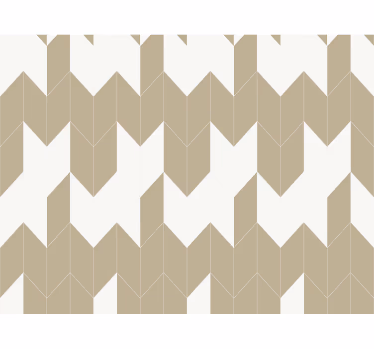 Papier peint géometrique conception en forme de chevron - TenStickers