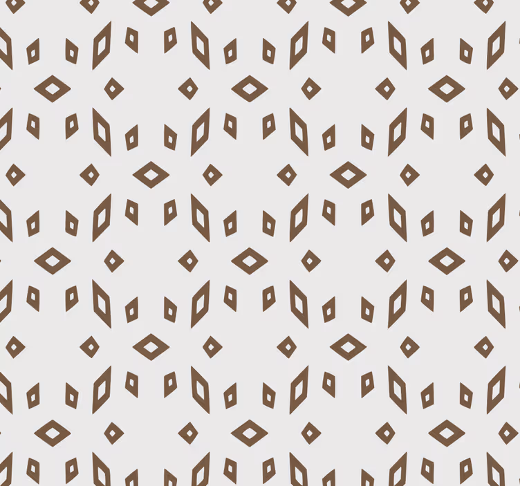 Papier peint géometrique motif diamant élégant - TenStickers