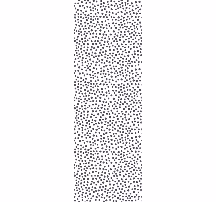 Papier peint cercles motif à pois classique - TenStickers