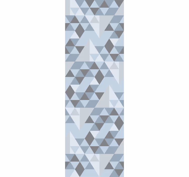 Papier peint triangles dégradé géométrique - TenStickers
