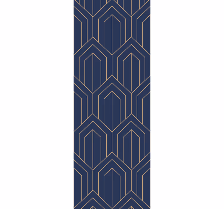 Papier peint géometrique motifs de formes élégants - TenStickers