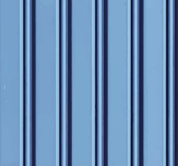 Papier peint motif rayures bleues verticales - TenStickers