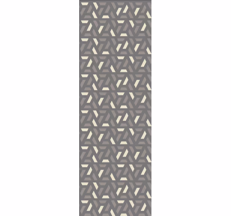 Papier peint géometrique calque de formes abstraites - TenStickers