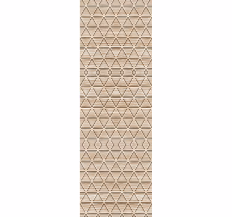 Papier peint triangles couches de texture 3d - TenStickers