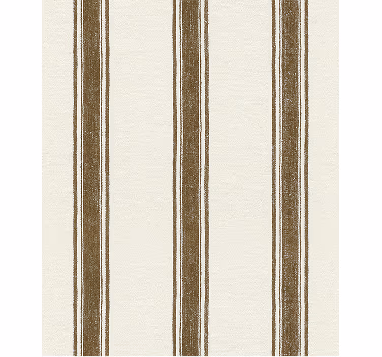 Papier peint géométrique lignes verticales moka - TenStickers