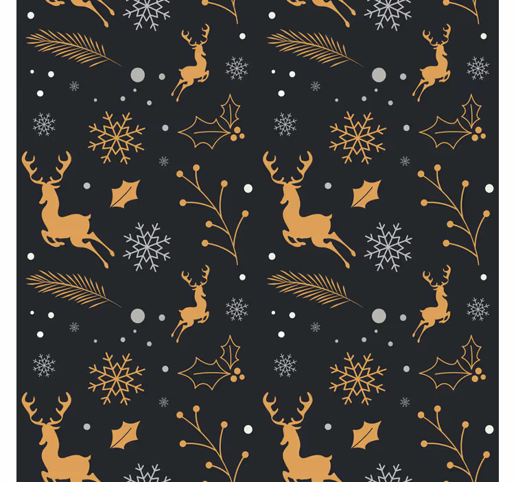 Papier peint noel composition joyeux noël - TenStickers