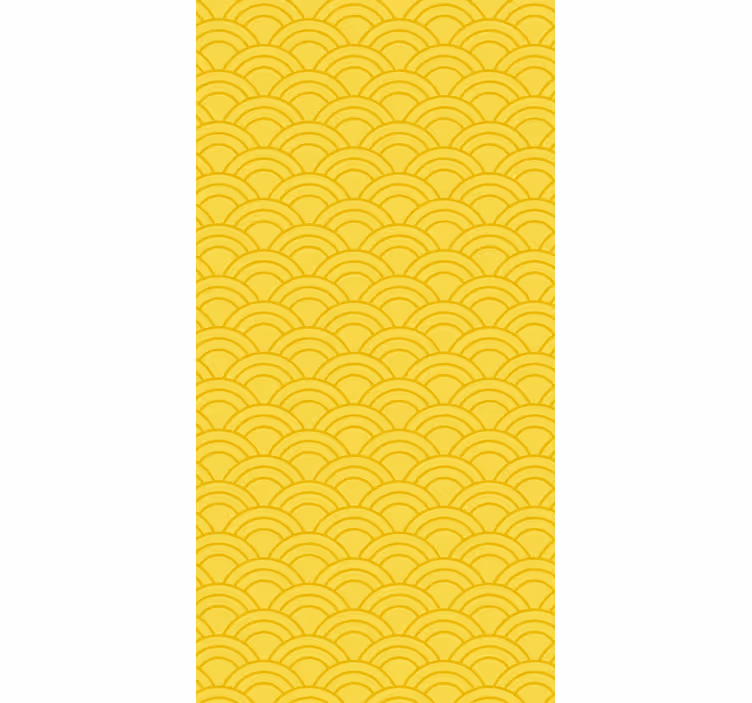Papier peint ornemental motif pantone illuminant - TenStickers