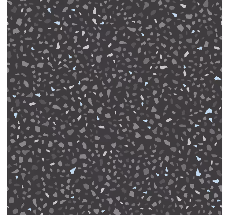 Papier peint imitation pierres couleurs gris foncé - TenStickers