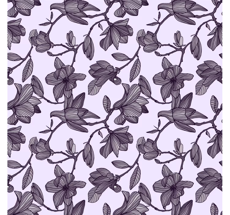 Papier peint chambre design mignolia mignonne - TenStickers