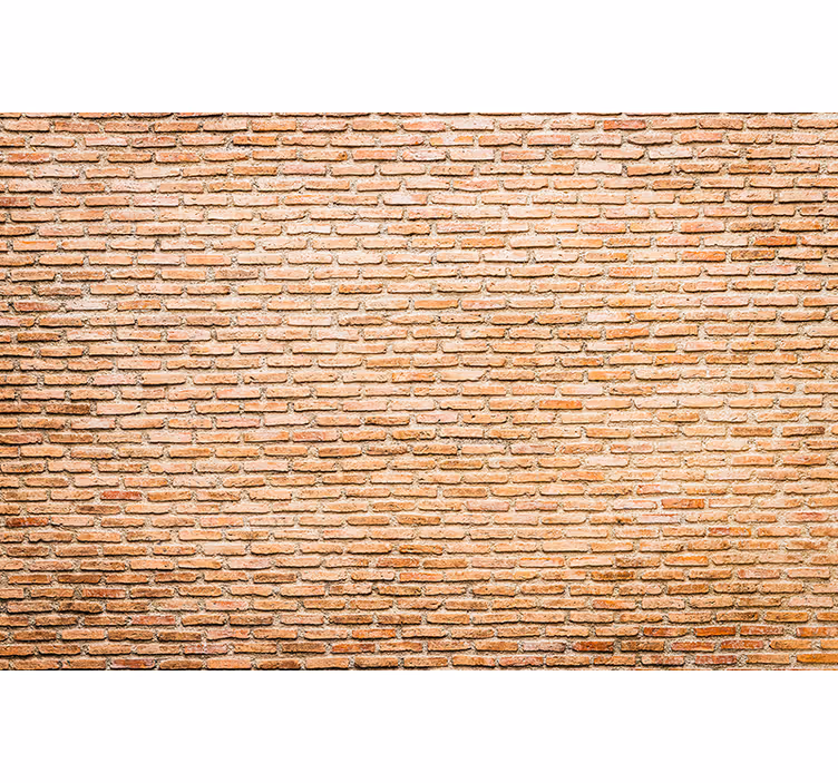 Papier peint brique motif usé - TenStickers