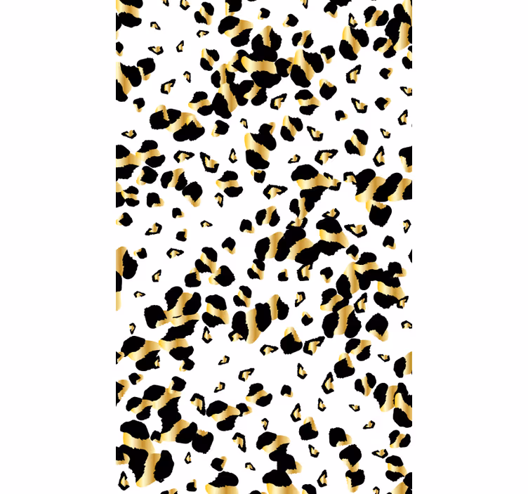 Papier peint animaux motif peau de léopard - TenStickers