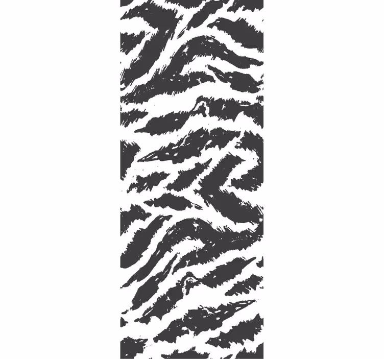 Papier peint animaux rayures de zèbre - TenStickers