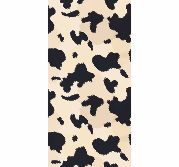 Papier peint animaux motif taches de vache - TenStickers